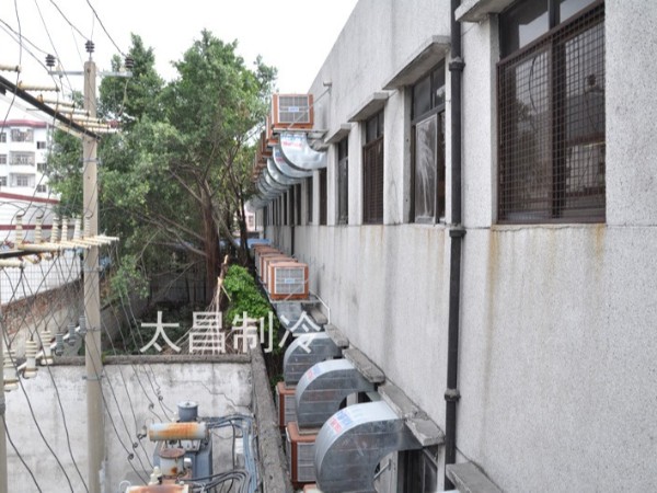 湖北某家五金廠環(huán)?？照{(diào)通風降溫案例